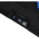 Подставка для ноутбука Digma D-NCP170-2x110RGB 18" 400x288x45мм 52дБ 2xUSB 2x 110ммFAN 1250г Fan-control металл/пластик черный