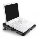 Подставка для ноутбука Deepcool MULTI CORE X6 (MULTICOREX6) 15.6"380x295x24мм 24дБ 2xUSB 4x 900г черный