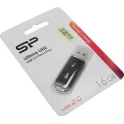 Флеш Диск Silicon Power 16Gb Ultima U02 SP016GBUF2U02V1K USB2.0 черный