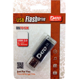 Флеш Диск Dato 8Gb DS7012 DS7012K-08G USB2.0 черный