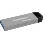 Флеш Диск Kingston 128GB DataTraveler Kyson DTKN/128GB USB3.2 серебристый/черный