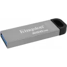 Флеш Диск Kingston 256GB DataTraveler Kyson DTKN/256GB USB3.2 серебристый/черный