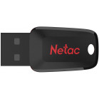 Флеш Диск Netac 8Gb U197 NT03U197N-008G-20BK USB2.0 черный/красный