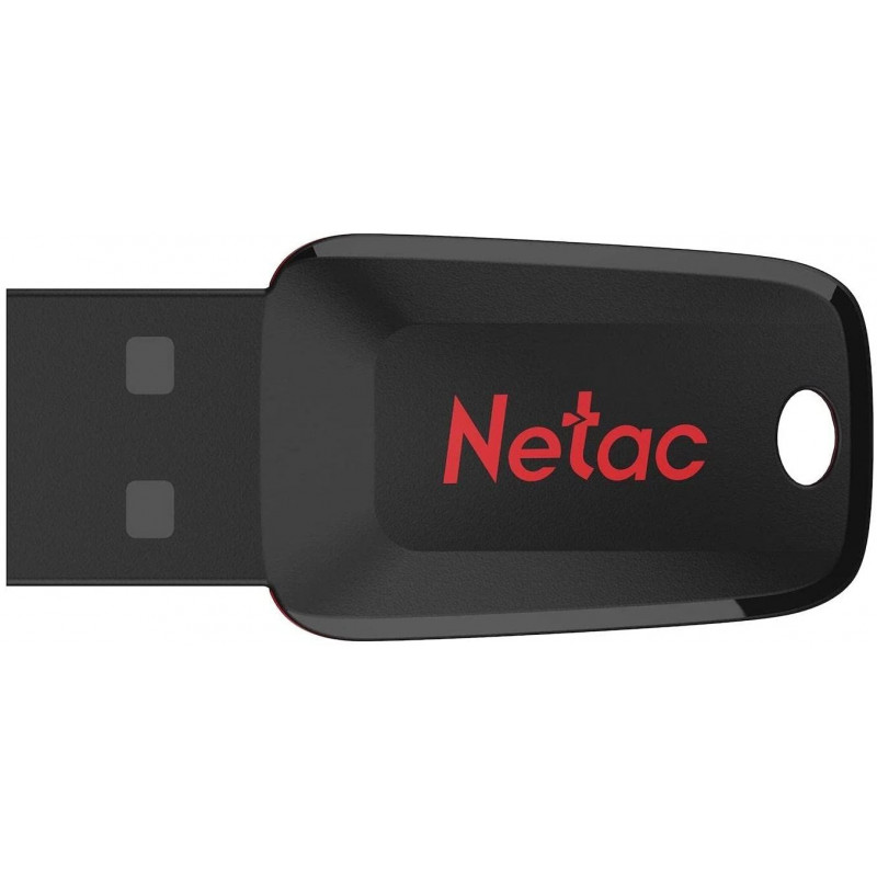 Флеш Диск Netac 16Gb U197 NT03U197N-016G-20BK USB2.0 черный/красный