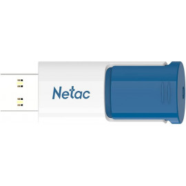 Флеш Диск Netac 128Gb U182 NT03U182N-128G-30BL USB3.0 синий/белый