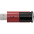 Флеш Диск Netac 128Gb U182 NT03U182N-128G-30RE USB3.0 красный/черный