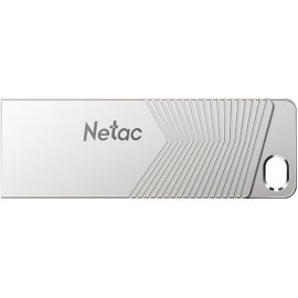 Флеш Диск Netac 64Gb UM1 NT03UM1N-064G-32PN USB3.2 серебристый