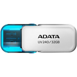 Флеш Диск A-Data 32Gb UV240 AUV240-32G-RWH USB2.0 белый/голубой
