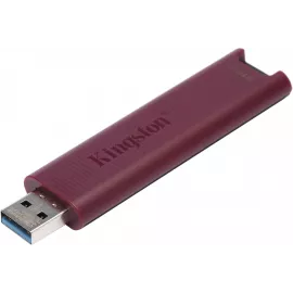Флеш Диск Kingston 512Gb DataTraveler Max DTMAXA/512GB USB3.2 черный/бордовый