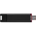 Флеш Диск Kingston 512Gb DataTraveler Max DTMAXA/512GB USB3.2 черный/бордовый