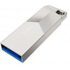 Флеш Диск Netac 16Gb UM1 NT03UM1N-016G-32PN USB3.2 серебристый