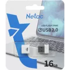 Флеш Диск Netac 16Gb U116 NT03U116N-016G-20WH USB2.0 белый