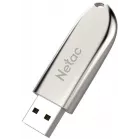 Флеш Диск Netac 128Gb U352 NT03U352N-128G-20PN USB2.0 серебристый