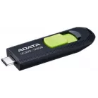 Флеш Диск A-Data 128Gb Type-C UC300 ACHO-UC300-128G-RBK/GN USB3.2 черный/зеленый