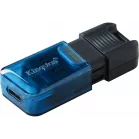 Флеш Диск Kingston 256Gb DataTraveler 80 M Type-C DT80M/256GB USB3.2 черный