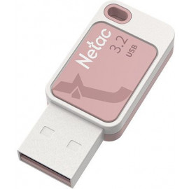 Флеш Диск Netac 256Gb UA31 NT03UA31N-256G-32PK USB3.2 розовый