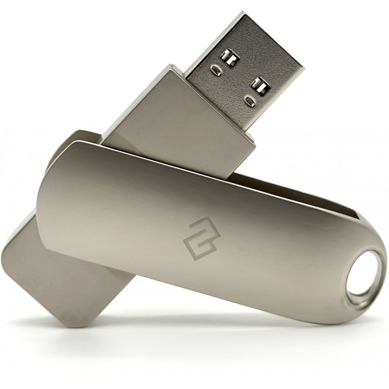 Флеш Диск Digma 256Gb DRIVE3 DGFUM256A30SR USB3.0 серебристый
