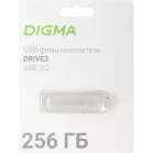 Флеш Диск Digma 256Gb DRIVE3 DGFUM256A30SR USB3.0 серебристый