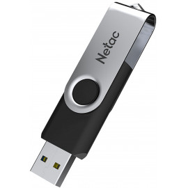 Флеш Диск Netac 16GB U505 NT03U505N-016G-30BK USB3.0 черный/серебристый