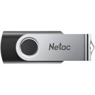 Флеш Диск Netac 16GB U505 NT03U505N-016G-30BK USB3.0 черный/серебристый