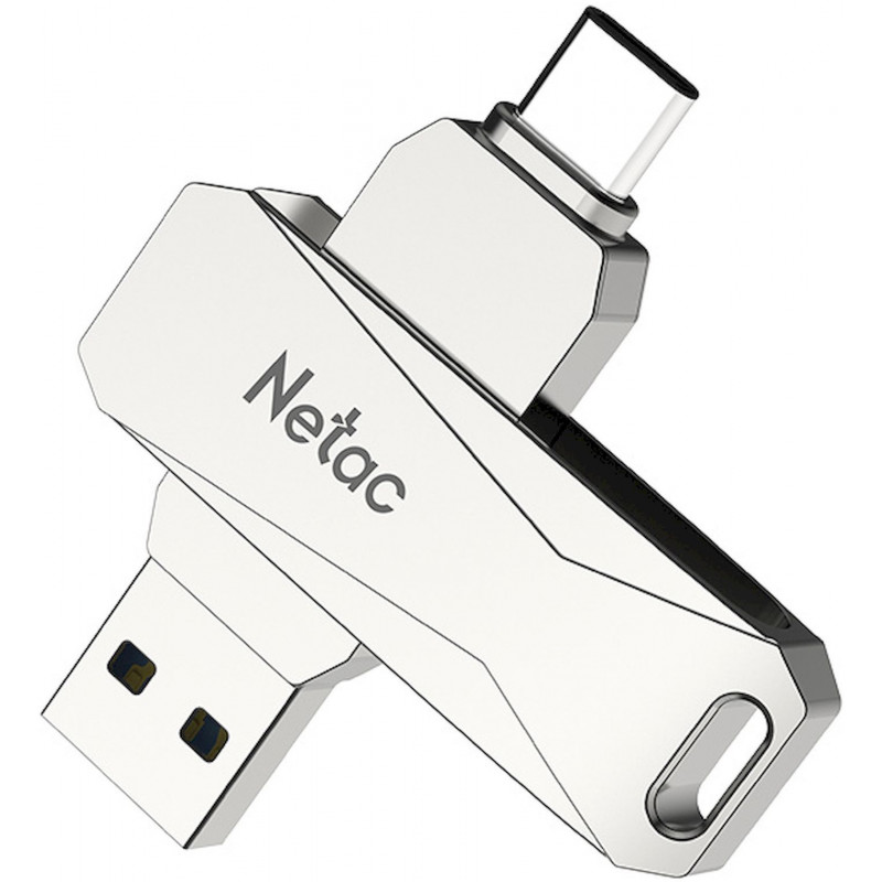 Флеш Диск Netac 128GB U782C NT03U782C-128G-30PN USB3.0 серебристый Флеш Диск Netac 128GB U782C NT03U782C-128G-30PN USB3.0 серебристый