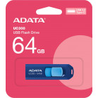 Флеш Диск A-Data 64GB Type-C UC300 ACHO-UC300-64G-RNB/BU USB3.2 синий/голубой