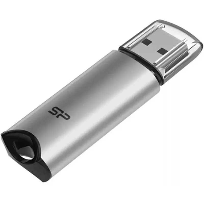 Флеш Диск Silicon Power 128GB Marvel M02 SP128GBUF3M02V1S USB3.0 серебристый