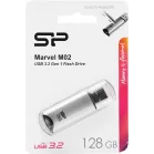 Флеш Диск Silicon Power 128GB Marvel M02 SP128GBUF3M02V1S USB3.0 серебристый