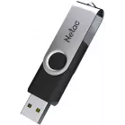 Флеш Диск Netac 128GB U505 NT03U505N-128G-30BK USB3.0 черный/серебристый