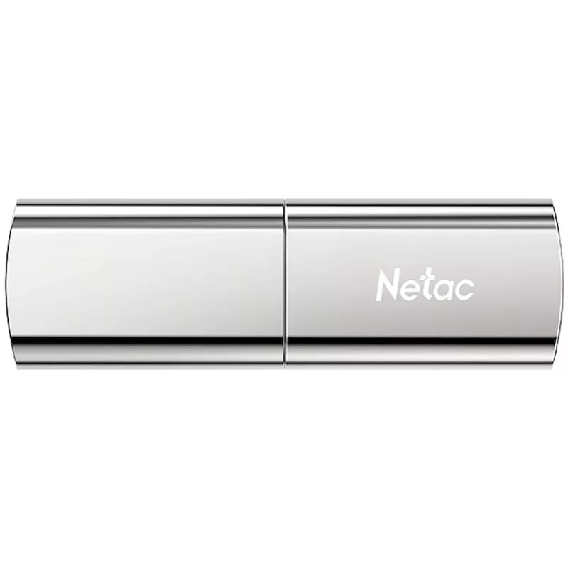 Флеш Диск Netac 1000GB US2 NT03US2N-001T-32SL USB3.1 черный/серебристый
