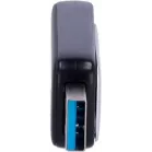 Флеш Диск Hikvision 64GB M210S HS-USB-M210S USB3.0 черный/белый