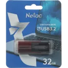 Флеш Диск Netac 32GB U182 NT03U182N-032G-32RE USB3.2 красный/черный