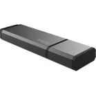 Флеш Диск Netac 128GB U351 NT03U351N-128G-32BK USB3.0 серый