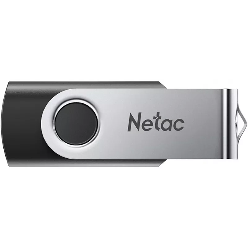 Флеш Диск Netac 128GB U505 NT03U505N-128G-32BK USB3.0 черный/серебристый