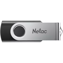 Флеш Диск Netac 64GB U505 NT03U505N-064G-32BK USB3.0 черный/серебристый