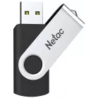 Флеш Диск Netac 64GB U505 NT03U505N-064G-32BK USB3.0 черный/серебристый