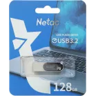 Флеш Диск Netac 128GB U278 NT03U278N-128G-32PN USB3.0 серебристый/черный