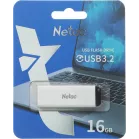Флеш Диск Netac 16GB U185 NT03U185N-016G-32WH USB3.0 белый