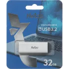 Флеш Диск Netac 32GB U185 NT03U185N-032G-32WH USB3.2 белый