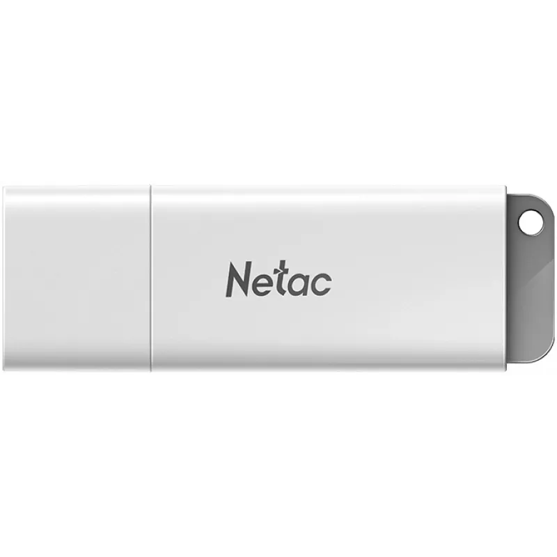 Флеш Диск Netac 128GB U185 NT03U185N-128G-32WH USB3.0 белый