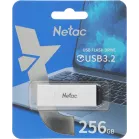 Флеш Диск Netac 256GB U185 NT03U185N-256G-32WH USB3.0 белый