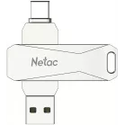 Флеш Диск Netac 32GB U782C NT03U782C-032G-32PN USB3.0 серебристый