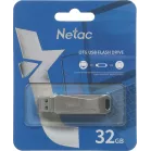 Флеш Диск Netac 32GB U782C NT03U782C-032G-32PN USB3.0 серебристый