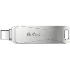 Флеш Диск Netac 128GB U782C NT03U782C-128G-32PN USB3.0 серебристый