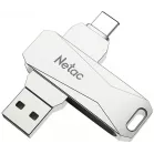 Флеш Диск Netac 128GB U782C NT03U782C-128G-32PN USB3.0 серебристый