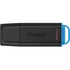 Флеш Диск Kingston 128GB DataTraveler Exodia DTXG2/128GB USB3.0 черный/голубой