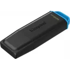 Флеш Диск Kingston 128GB DataTraveler Exodia DTXG2/128GB USB3.0 черный/голубой