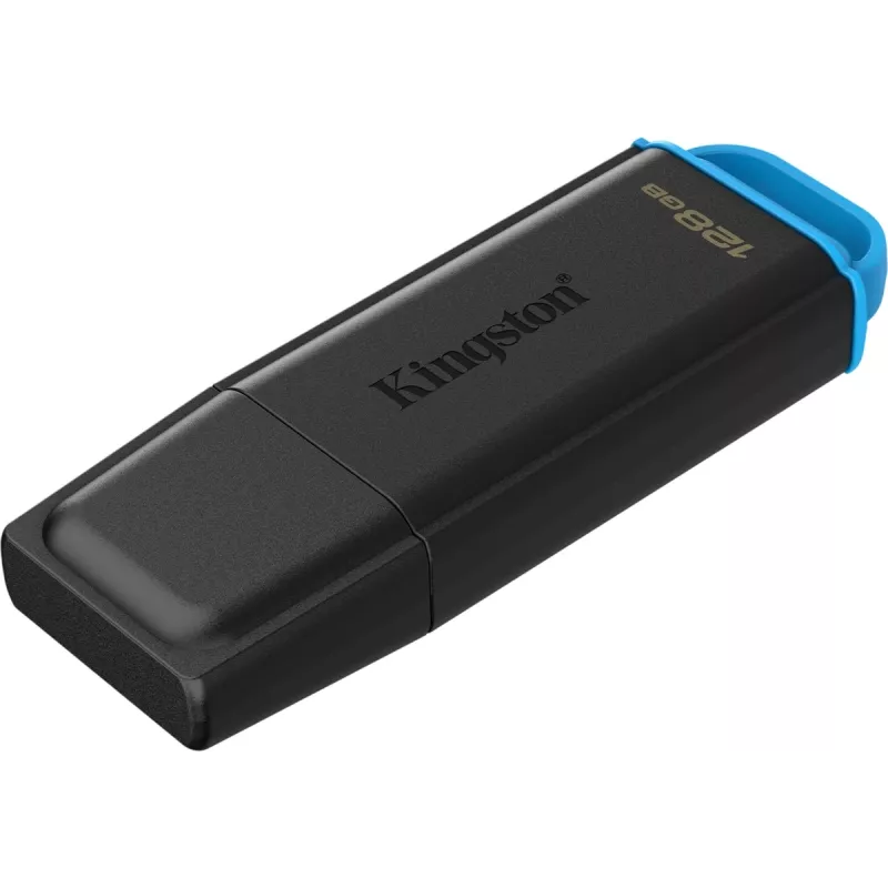 Флеш Диск Kingston 128GB DataTraveler Exodia DTXG2/128GB USB3.0 черный/голубой