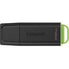 Флеш Диск Kingston 256GB DataTraveler Exodia DTXG2/256GB USB3.0 черный/салатовый