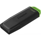 Флеш Диск Kingston 256GB DataTraveler Exodia DTXG2/256GB USB3.0 черный/салатовый